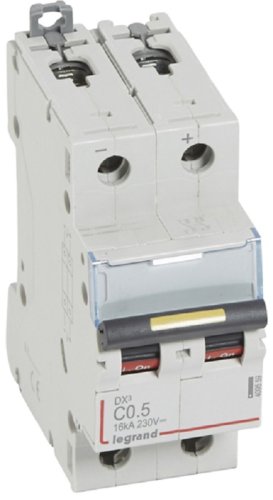 Выключатель автоматический Legrand DX3-E 10000 2п 0.5А C 16кА картинка